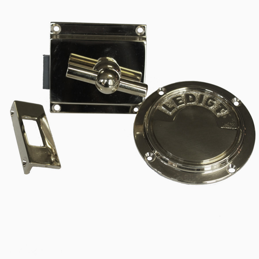 Klosettregel rund förnicklad med jämntjockt vred (bild för) Klosettregel rund förnicklad med jämntjockt vred